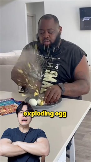 Is exploding egg AI or Real?!🤯🤯