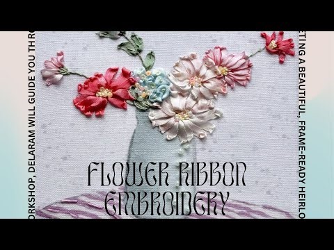 Flower Ribbon Embroidery