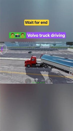 Volvo truck driving #gaming #trending #truckdriving #gamingshorts #viralvideo