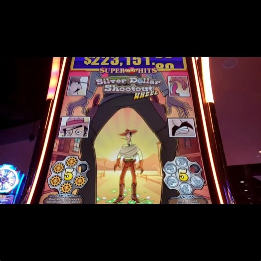 Silver Dollar Shootout Wheel ‪@FJslots956‬ @ Kickapoo Lucky Eagle Casino