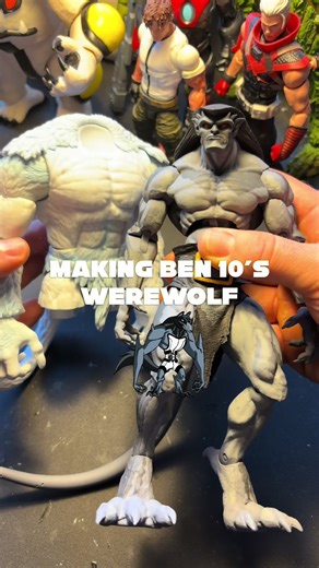Could be my goat. Tutorial up soon. #ben10 #blitzwolfer #werewolf #custom