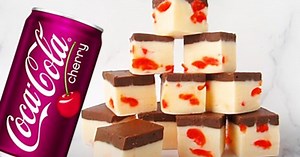 Creamy Cherry Coke Fudge Recipe (DIY)
