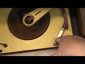 Vintage Philips Model 271 HiFi Automatic Record Player Radio Restoration part 1