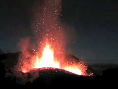 Iceland Volcano Movie