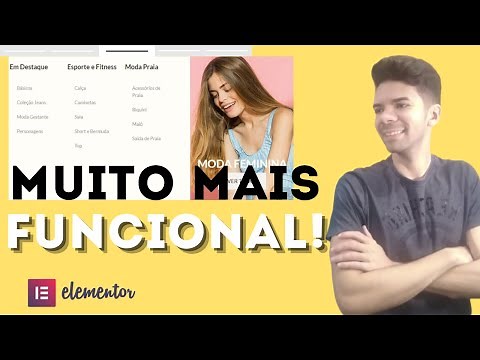 Como Criar um MEGA MENU usando Elementor | Elements Kit