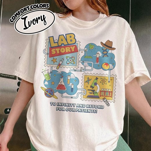 Lab Week 2026 Lab Story Shirt, Medical Lab Tech Team Tee, Phlebotomist Science Shirt, Hospital Lab Week Celebration Top RK3D13 - Etsy