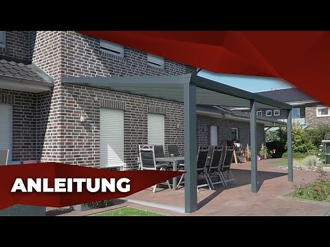 This is how easy it is to install an aluminium patio roof