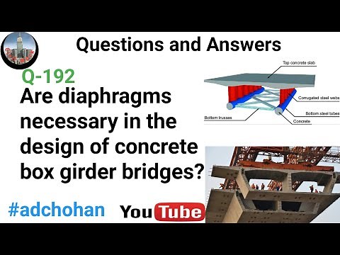 Are Diaphragms Necessary in the Design of Concrete Box Girder Bridges | Important Q&A? ~CivilWork