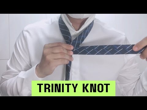 👔 How to Tie the TRINITY KNOT - Step by Step Tutorial