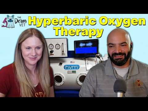 EP290 - Hyperbaric Oxygen Therapy w/ Trenton Ewing | The Derm Vet Podcast