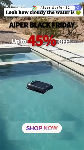 1.3K views | ️ Winter’s here, summer’s coming—save BIG on Aiper Robotic Pool Cleaner NOW! Tired of scrambling for summer (and overpaying last minute)? Beat the hype with our cordless Robotic Pool Cleaner—exclusive winter savings, act fast! | Aiper | Facebook