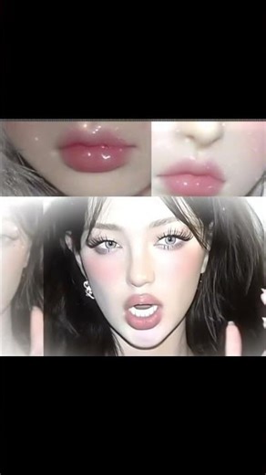 you weren't supposed to see this ⚠️ (instant glossy lips with 0.1% effort. 1X) #subliminal