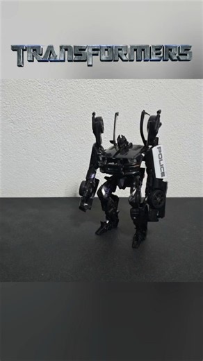 Stop Motion Barricade Frenzy Transformers 2007 Deluxe