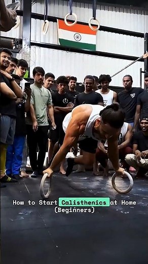 How to Start Calisthenics at Home (Beginner | No Equipment) #bodyweightexercises #calisthenics