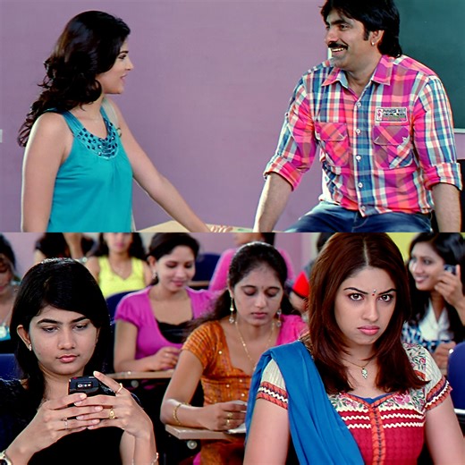 1.2M views · 37K reactions | Class room मे रवि तेजा की Plan ग़लत हो गई #RaviTeja's #Khallas ( #Mirapakay )Hindi Dubbed Movie #RichaGangopadhyay #DeekshaSeth #south #SuperhitMovie #southmovie #viralvideo | Aditya Movies | Facebook