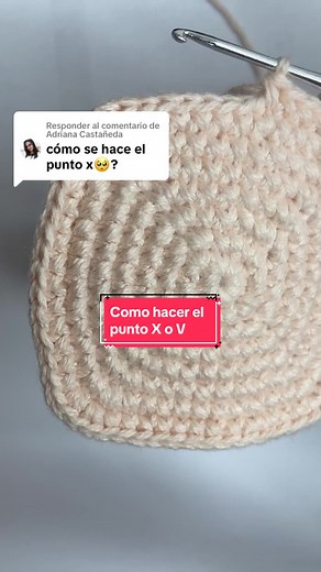 Cómo hacer el punto X en crochet: Tutorial rápido