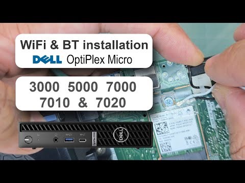 How to Add WiFi to Dell Optiplex Micro (3000, 5000, 7000, 7010, 7020) Installation Tutorial