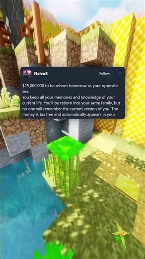 💰 $25M to Swap Your Gender?