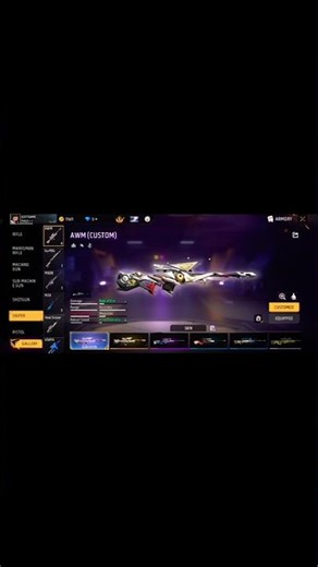 🎯 Ultimate Free Fire Gun Skin Showcase! 🤯 AWM & UMP Papercut - Power & Respect!