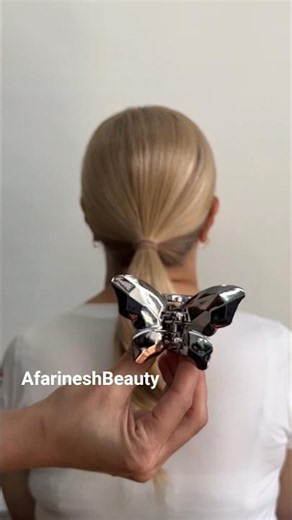 🦋 Look Instantly More Elegant with One Butterfly Clip