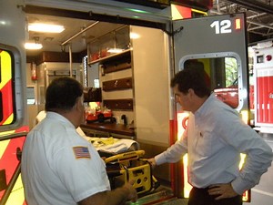 Mike Fitzpatrick Takes a Ride Along with SARS