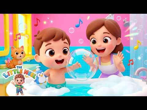 Bath Time Nursery Rhymes & Kids Songs | Bubbly Bubble Bath Song + Scrub-a-Dub Dance!