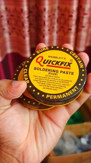 QBM Soldering Paste #electronics #powerbank #battery #module #soldering #reelschallenge #foryouシpage | FAMOUS ELECTRONICS BD