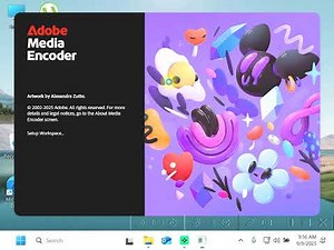 Adobe Media Encoder 2025 Portable Download and Install on PC