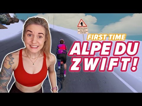 FINALLY! I Attempted Alpe Du Zwift