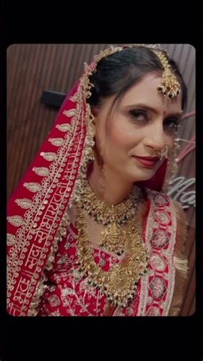 The gorgeous bride🩷#wedding#🩷bridal Makup#🩷