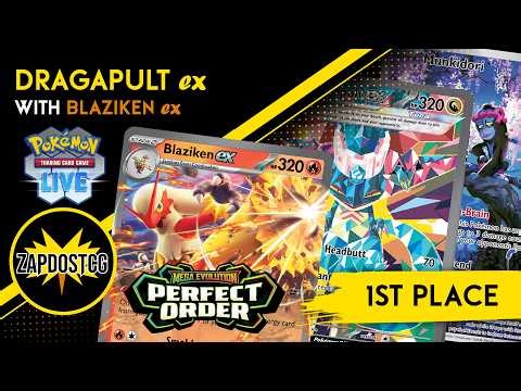 1st Place Post Rotation Dragapult ex Blaziken ex Deck Is Really Good! (Pokemon TCG)