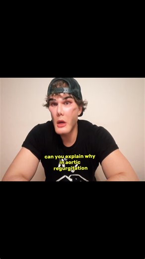 mehlmanmedical.com | “Can you explain why there’s bounding pulses and a widened pulse pressure in aortic regurg?” #mehlman_medical #mike_mehlman #usmle... | Instagram