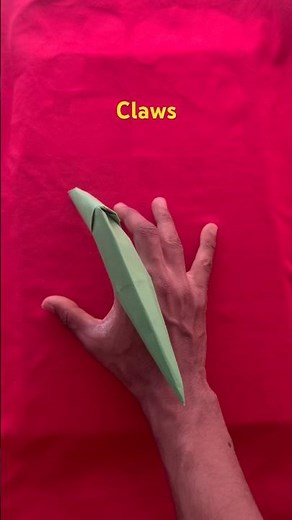 DIY Paper Claws