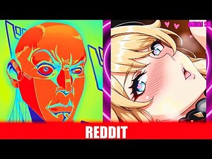 SUS ❤ Genshin Impact Anime vs Reddit (The rock reaction meme)