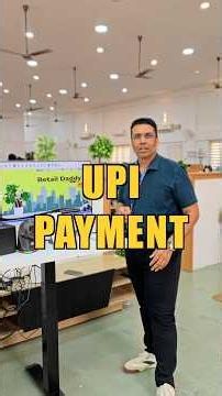 UPI Payment ❤️😍👌#billingsoftware #retaildaddy #raintech #upipayment