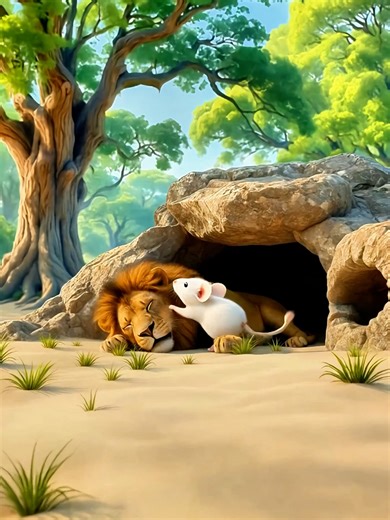 The Mouse That Taught the Lion a Lesson