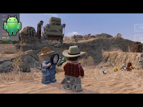 LEGO Jurassic World Android GameHub Emulator - Offline Mobile/Android Gameplay