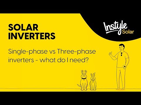 Single-phase and three-phase inverters