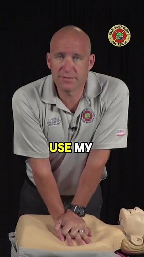 🚑 How to Do Chest Compressions in an Emergency | PBCFR Life-Saving CPR Tips