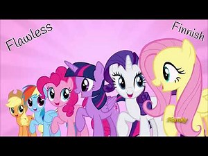 Nightcore: MLP - Flawless (Finnish)