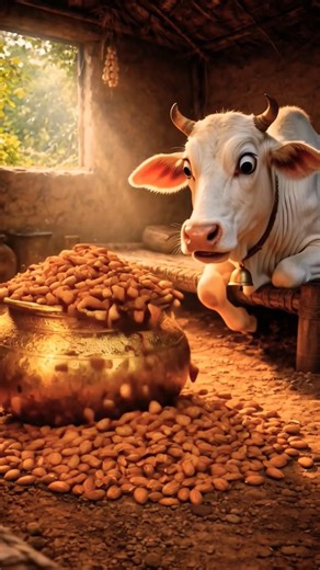 “One Small Almond, One Big Mistake 😱 | A Magic Pot & the Cow’s Tragic Fate | Emotional AI Story”#ai