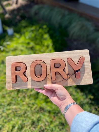 Custom Name Puzzle - Etsy