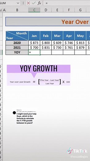 Excel by JM on TikTok
