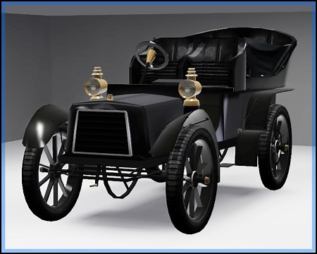Vintage Motor Car - The Sims 3 Catalog