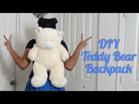 DIY Teddy Bear Backpack