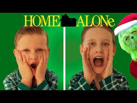 Home Alone 2 Grinch Edition | Christmas fun story | Funny Grinchen