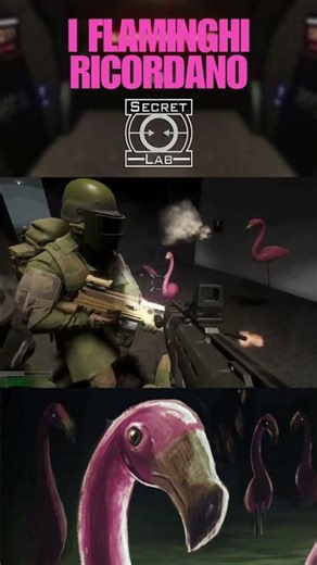 La Grande guerra dei flamingo rosa | SCP: SL (ITA) #scpsl #flamingo