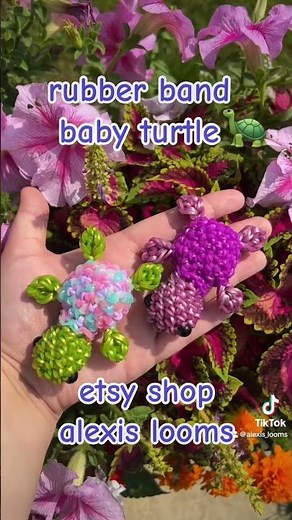 Rainbow Loom Baby Turtles🐢