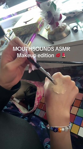 Makeup Mouth Sounds ASMR for Relaxation