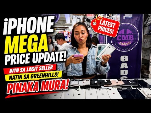 FULL PRICE LIST NG MGA IPHONES SA GRENHILLS! NEW PRICES LOWER PRICES PA SILA!